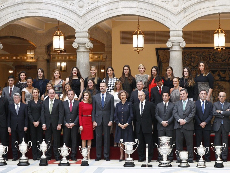 Sofía Toro, galardonados en los Premios Nacionales del Deporte 2012
